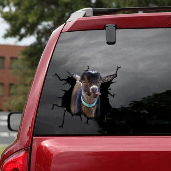Goat Decal - fits cars, windows, laptops and any smooth surface, Goat Stickers, Animal Decal, Custom Goat Sticker, Animal Stickers