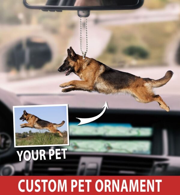 Customized Ornament,Personalized Ornament,Dog Customized,Dog Personalized,Pet Loss Dog Sympathy Remembrance Gift,Metal Dog Christmas Ornamen