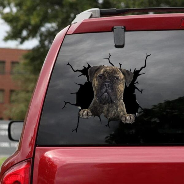 Bullmastiff Decal - fits cars, Windows, Laptops and any smooth surface, Bullmastiff Stickers, Custom Bullmastiff Stickers, Pet Stickers, Dog