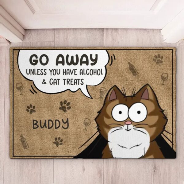 Custom Cat Doormat, Cat Welcome Doormat, Home Sweet Home, Cat Rug, Funny Pet Doormat, Gift For Cat Lovers, Housewarming Gift, Cat Doormat